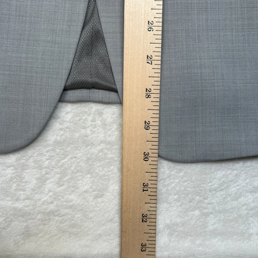 Bar III Light Gray Suit Jacket Mens 38R 38 Skinny Bi-Stretch Comfort‎ $425 NEW